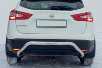 Nissan Qashqai 2014–2021 Zadní nerezový rám AK007-1 fotografie 4