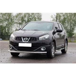 Přední ochranný rám ST008 (nerez) Nissan Qashqai 2010–2014 fotografie 2