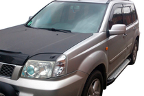 Nissan X-trail T30 2002–2007 Boční nášlapy Allmond Grey (2 ks, hliník) fotografie 1