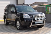 Nissan X-trail T31 2007–2014 Přední ochranný rám WT018 (nerez) fotografie 2