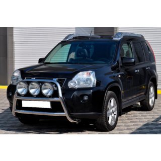 Přední ochranný rám WT018 (nerez) Nissan X-trail T31 2007–2014 fotografie 3