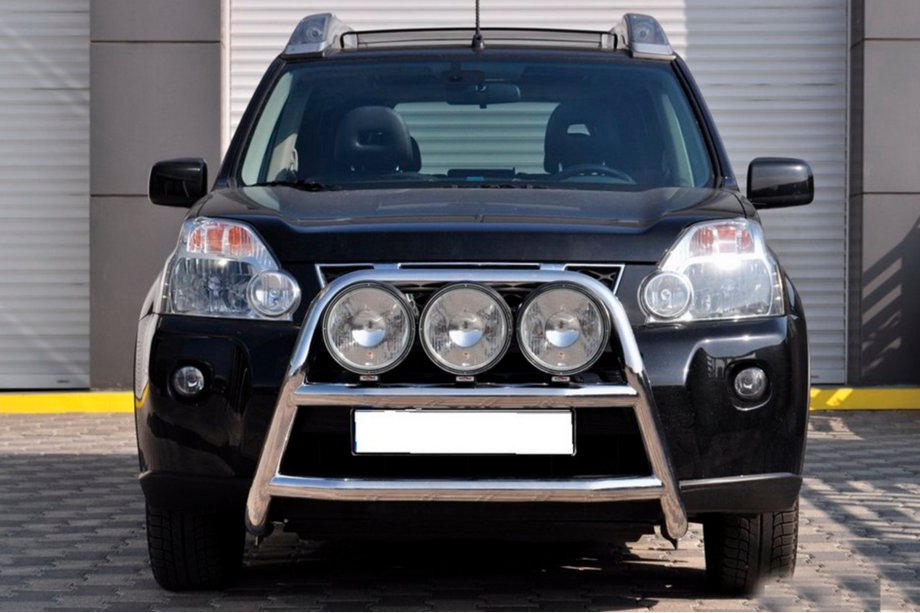 Nissan X-trail T31 2007–2014 Přední ochranný rám WT018 (nerez) Image