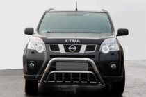 Nissan X-trail T31 2007–2014 Přední ochranný rám WT002 (nerez) fotografie 1