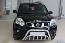 Nissan X-trail T31 2007–2014 Přední ochranný rám WT002 (nerez) fotografie 4