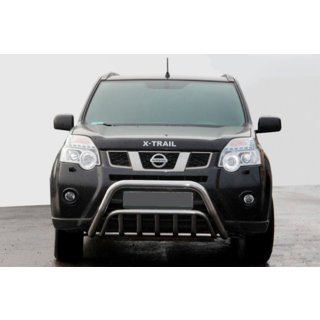 Přední ochranný rám WT002 (nerez) Nissan X-trail T31 2007–2014 fotografie 1