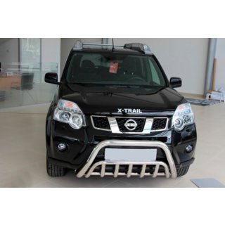 Přední ochranný rám WT002 (nerez) Nissan X-trail T31 2007–2014 fotografie 4