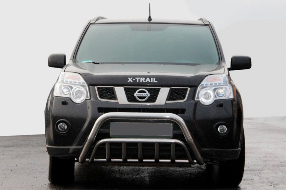 Nissan X-trail T31 2007–2014 Přední ochranný rám WT002 (nerez) Image