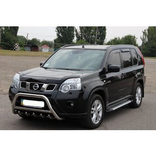 Přední ochranný rám WT003 (nerez) Nissan X-trail T31 2007–2014 fotografie 3