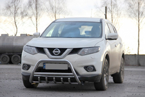 Nissan X-trail T32/Rogue 2014–2021 Přední ochranný rám WT003 (nerez) fotografie 3