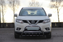 Nissan X-trail T32/Rogue 2014–2021 Přední ochranný rám WT003 (nerez) fotografie 4