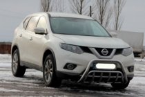 Nissan X-trail T32/Rogue 2014–2021 Přední ochranný rám (bullbar) WT002 (nerez) fotografie 3