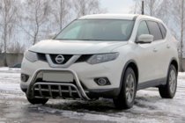 Nissan X-trail T32/Rogue 2014–2021 Přední ochranný rám (bullbar) WT002 (nerez) fotografie 1