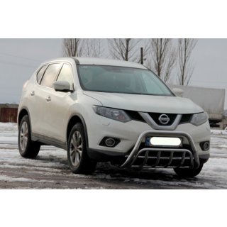 Přední ochranný rám (bullbar) WT002 (nerez) Nissan X-trail T32/Rogue 2014–2021 fotografie 3