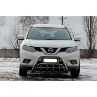 Přední ochranný rám (bullbar) WT002 (nerez) Nissan X-trail T32/Rogue 2014–2021 fotografie 2