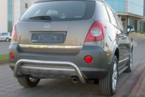 Opel Antara 2006–2017 Zadní ochranný oblouk AK007-1 (nerez) fotografie 1