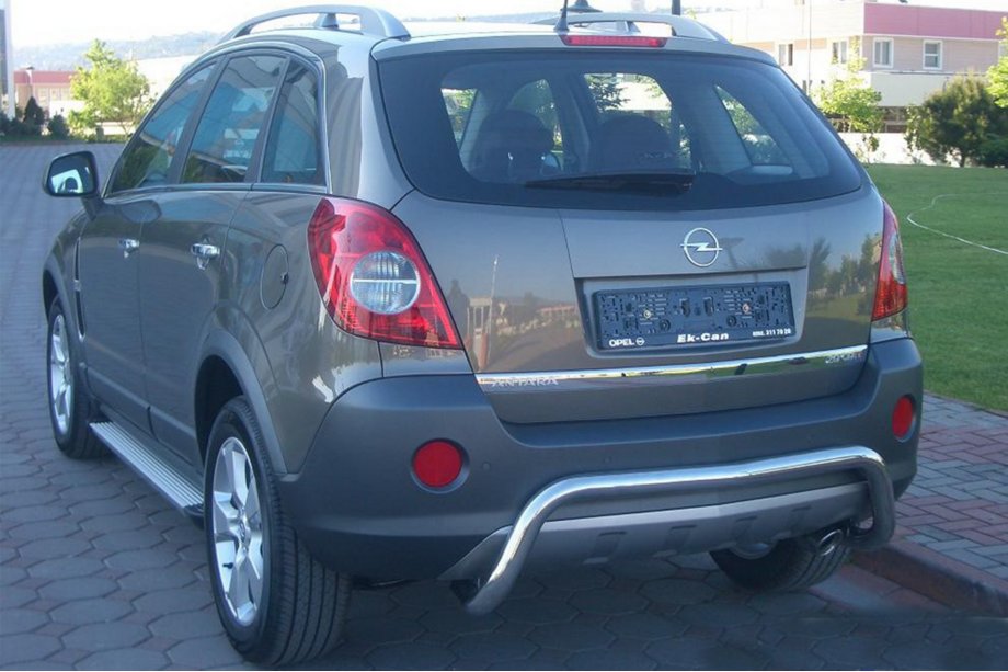 Opel Antara 2006–2017 Zadní ochranný oblouk AK007-1 (nerez) Fotografie 3