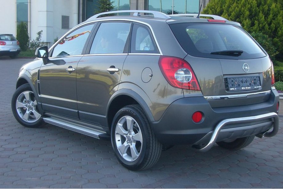 Opel Antara 2006–2017 Zadní ochranný oblouk AK007-1 (nerez) Fotografie 4
