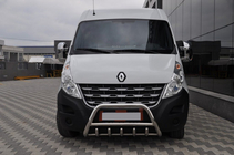 Opel Movano 2010–2021 Přední ochranný rám (bull bar) WT003 (nerez) fotografie 1