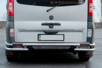 Opel Vivaro 2001–2015 Zadní ochranný rám AK-Special (nerez) fotografie 3