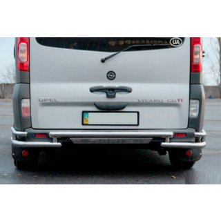 Zadní ochranný rám AK-Special (nerez) Opel Vivaro 2001–2015 fotografie 3