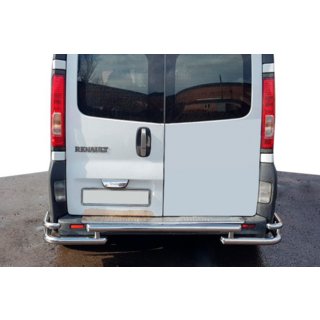 Zadní ochranný rám AK-Special (nerez) Opel Vivaro 2001–2015 fotografie 2