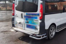 Renault Trafic 2001–2015 Zadní ochranný rám AK-Special (nerez) fotografie 3