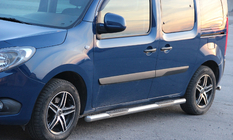 Mercedes Citan 2013–2021 Boční nášlapy – nerezové trubky (2 ks) fotografie 1