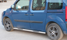 Mercedes Citan 2013–2021 Boční nášlapy – nerezové trubky (2 ks) fotografie 2