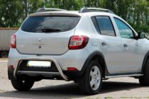 Renault Sandero 2013–2022 Zadní ochranný rám AK007 (nerez) fotografie 6