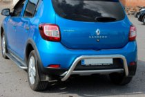 Renault Sandero 2013–2022 Zadní ochranný rám AK007 (nerez) fotografie 2