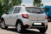 Renault Sandero 2013–2022 Zadní ochranný rám AK007 (nerez) fotografie 4