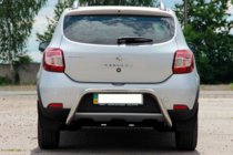 Renault Sandero 2013–2022 Zadní ochranný rám AK007 (nerez) fotografie 5