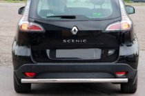 Renault Scenic/Grand 2009–2016 Zadní ochranný rám AK002 (nerez) fotografie 3