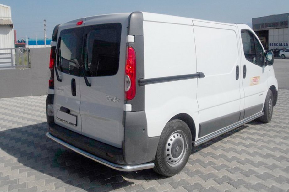 Opel Vivaro 2001–2015 Zadní ochranný rám AK005 (nerez) Image