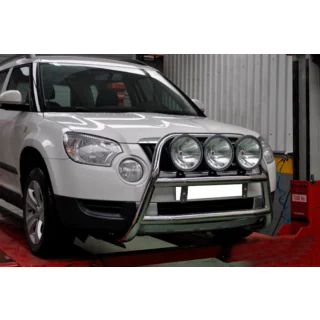 Přední ochranný rám WT018 (nerez) Skoda Yeti 2009–2017 fotografie 2
