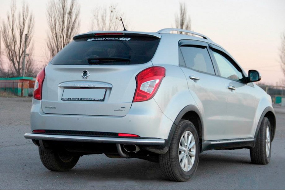 SsangYong Korando 2010–2019 Zadní ochranný oblouk AK005 (nerez) Image