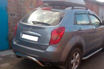 SsangYong Korando 2010–2019 Zadní ochranný rám AK007 (nerez) fotografie 4