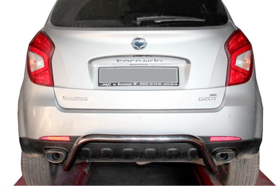 SsangYong Korando 2010–2019 Zadní ochranný rám AK007 (nerez) Image