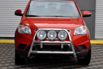 SsangYong Korando 2010–2019 Přední ochranný rám WT018 (nerez) fotografie 3
