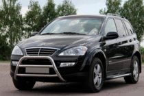 SsangYong Kyron 2005–2014 Bullbar WT022 (nerez) fotografie 1
