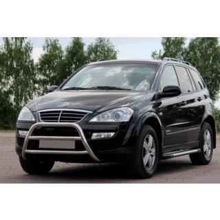 Bullbar WT022 (nerez) SsangYong Kyron 2005–2014 fotografie 1