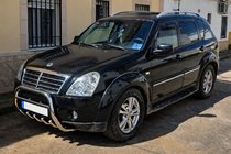 SsangYong Rexton I 2001–2017 Přední ochranný rám WT003 (nerez) fotografie 7