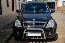 SsangYong Rexton I 2001–2017 Přední ochranný rám WT003 (nerez) fotografie 6