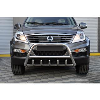 Přední ochranný rám WT003 (nerez) SsangYong Rexton I 2001–2017 fotografie 3