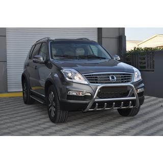 Přední ochranný rám WT003 (nerez) SsangYong Rexton I 2001–2017 fotografie 4