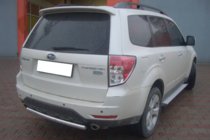 Subaru Forester 2008–2013 Zadní ochranný rám AK002 (nerez) fotografie 2