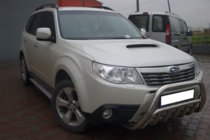 Subaru Forester 2008–2013 Bullbar WT002 (nerez) fotografie 3