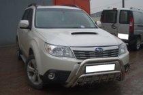 Subaru Forester 2008–2013 Bullbar WT002 (nerez) fotografie 2