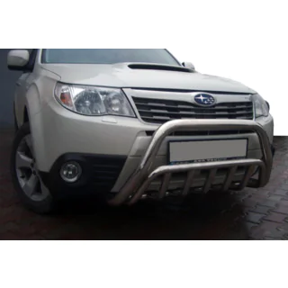 Bullbar WT002 (nerez) Subaru Forester 2008–2013 fotografie 1