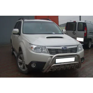 Bullbar WT002 (nerez) Subaru Forester 2008–2013 fotografie 2